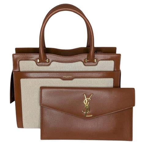 ysl uptown tote|ysl uptown pouch dark beige.